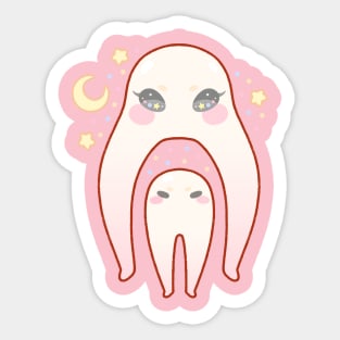 Kawaii Baby Nightcrawlers Sticker